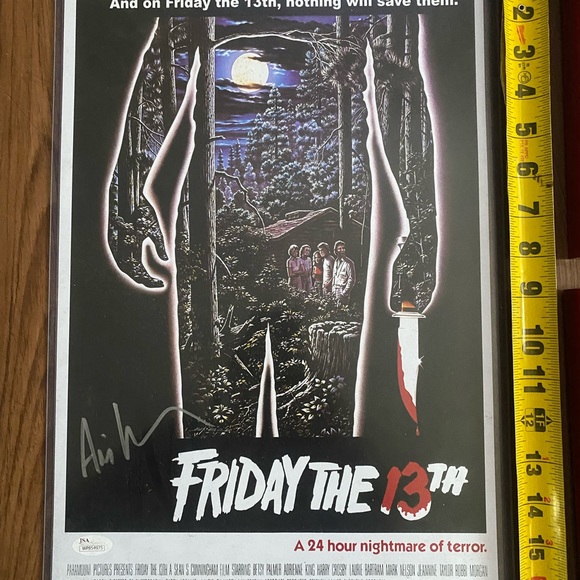 Horror movie signed with COA autographs - Picture 13 of 15